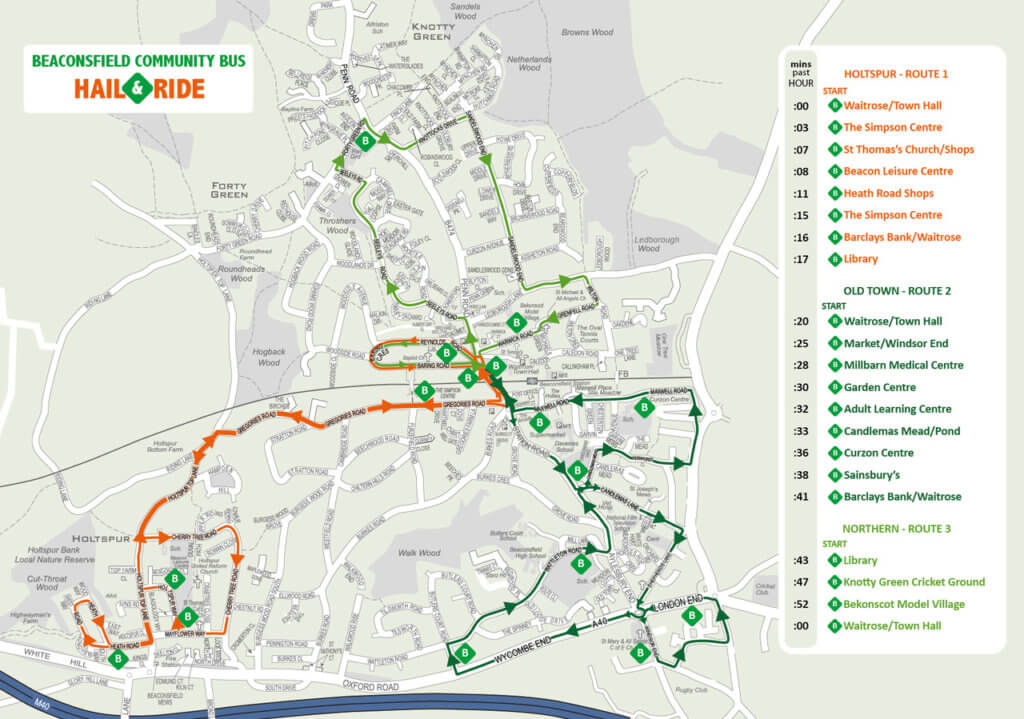 Community Bus Map